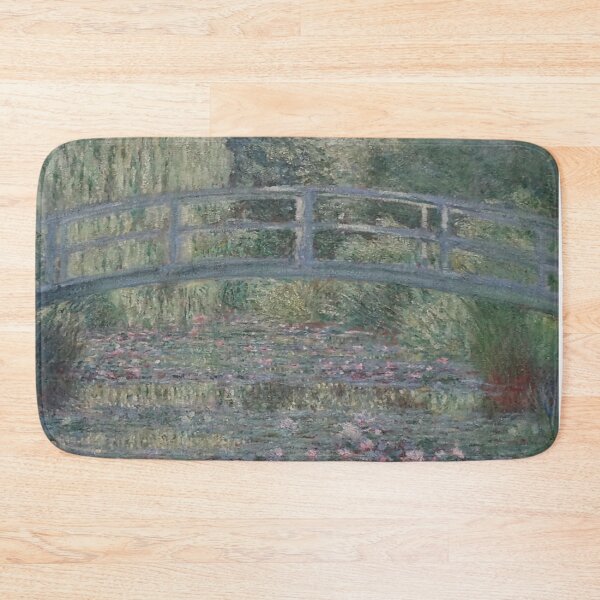 Item preview, The Japanese Footbridge By Monet 1899 - Japanese Footbridge And Water Lilies designed and sold by molamode.