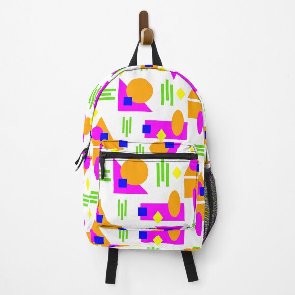 Item preview, Fluor colors geometric design designed and sold by Laura-Arbol.