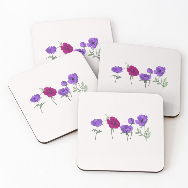 Item preview, colorful Anemone designed and sold by Floralsharry.