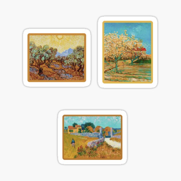 Item preview, Vincent Van Gogh paintings aesthetic  designed and sold by ella-88.