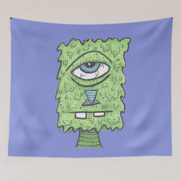 Item preview, Funny Drippy Slime Cyclops One Eyeball Creature designed and sold by Bill Shearer.