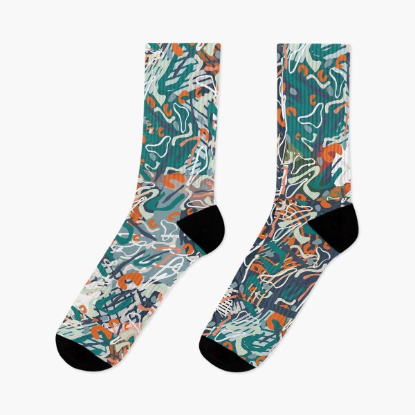 Item preview, Four multi-colored curve prints  designed and sold by Gitau98.