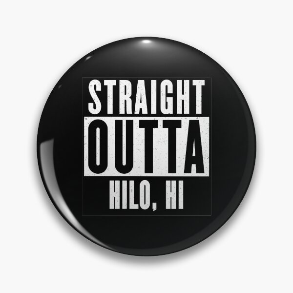 Item preview, Straight Outta Hawaii Tshirt Hilo Home Tee V-Neck T-Shirt designed and sold by rivenburga.