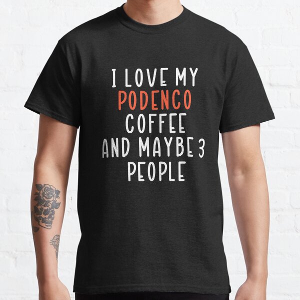 Ich liebe meinen spanischen Jagdhund Podenco, der sagt Classic T-Shirt