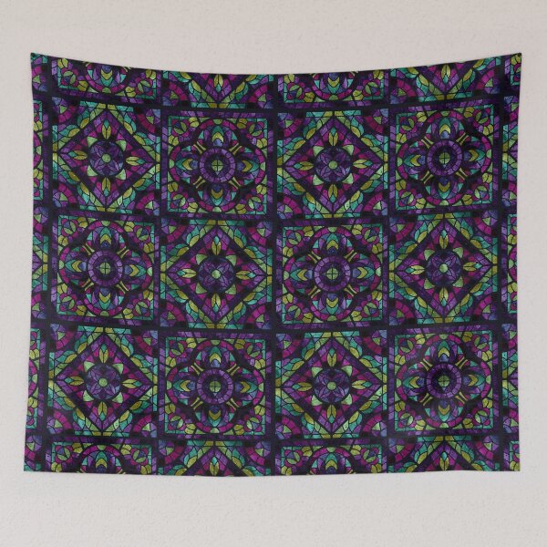 Item preview, Stained Glass Dark designed and sold by Violetable.