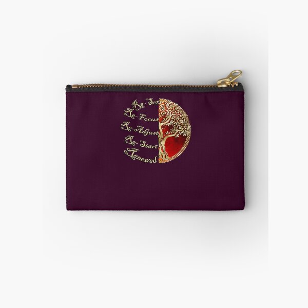 Item preview, Motivational Quote Re-Focus Yoga Zen Symbol & Inspirational Quote Moon, Tree of Life designed and sold by tamdevo1.
