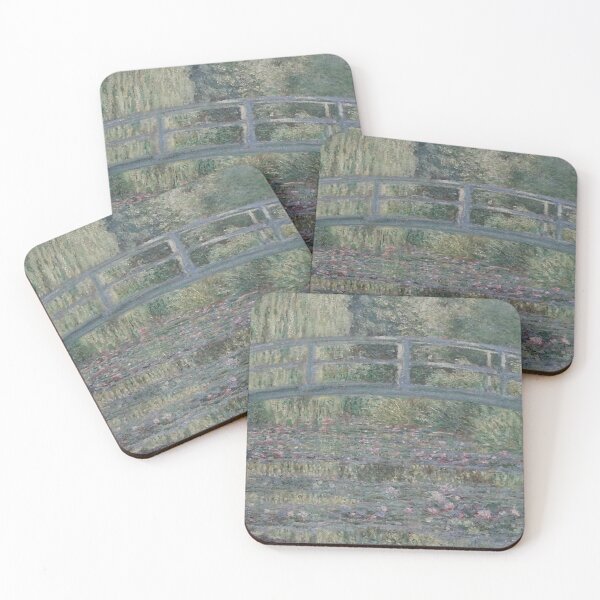 Item preview, The Japanese Footbridge By Monet 1899 - Japanese Footbridge And Water Lilies designed and sold by molamode.