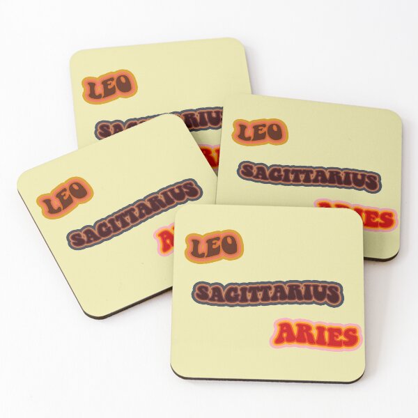 Item preview, Fire signs - zodiac signs design designed and sold by antkal.