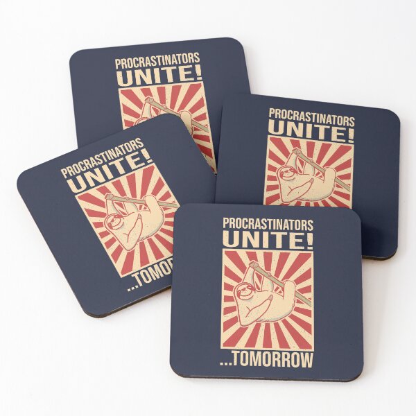 Item preview, Procrastinators Unite ...Tomorrow designed and sold by jeroo.