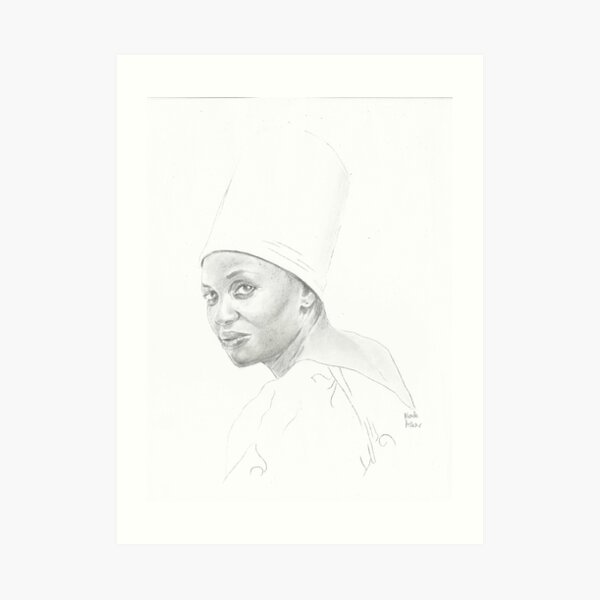 Mariam Makeba Art Print
