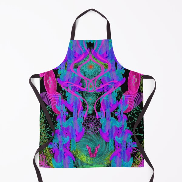 Item preview, Jellyfish Warp (Psychedelic Blacklight UV Ultraviolet) designed and sold by Discordant Dreams Art.