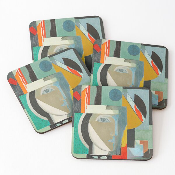 Item preview, Composition with a Head - Ragnhild Kaarbø designed and sold by brushandframes.