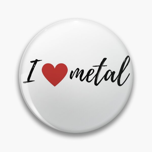 Item preview, I love Metal designed and sold by gloriasd14.