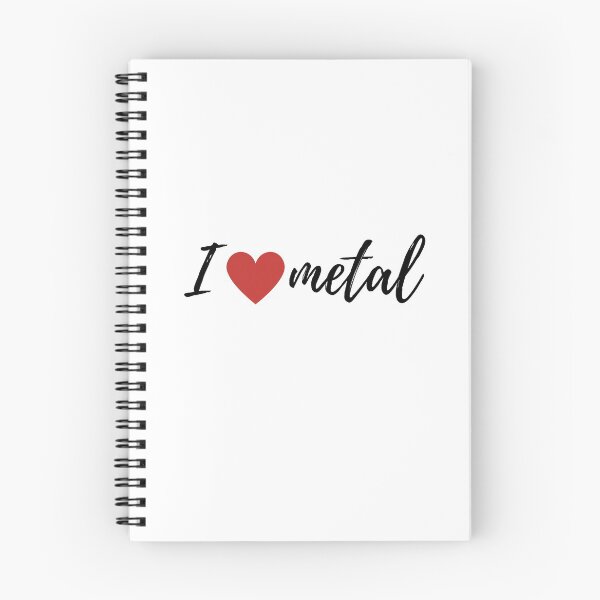 Item preview, I love Metal designed and sold by gloriasd14.