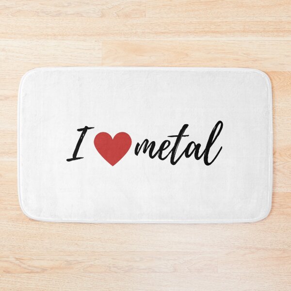 Item preview, I love Metal designed and sold by gloriasd14.