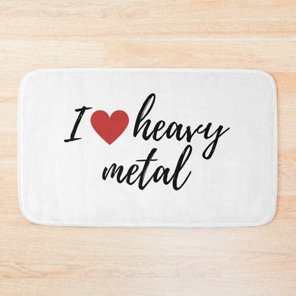 Item preview, I love Heavy Metal designed and sold by gloriasd14.
