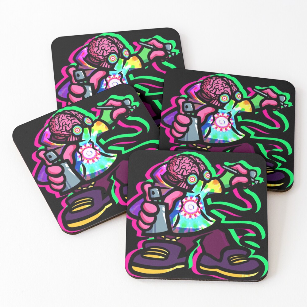 Item preview, Coasters (Set of 4) designed and sold by JavaWolfDesign.