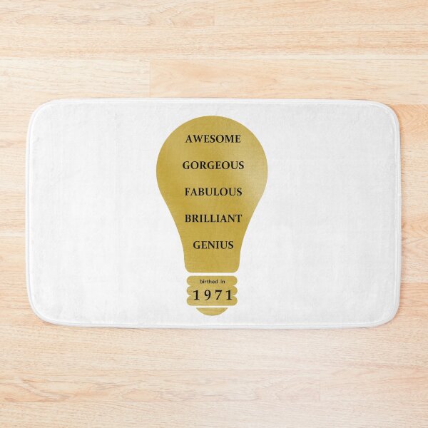 Item preview, 1971 Year - Born in 1971 - Awesome Fabulous Genius Birthed - Happy Birthday designed and sold by Star58.
