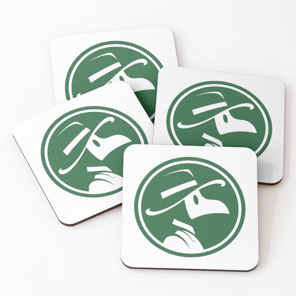 Item preview, Plague Doctor's Green Coffee Logo designed and sold by MaidenChynna.