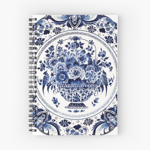 Item preview, Royal Delft Blue Flower Basket designed and sold by Bethany Gustafson.