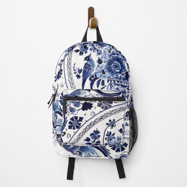 Item preview, Royal Delft Blue Flower Basket designed and sold by Bethany Gustafson.
