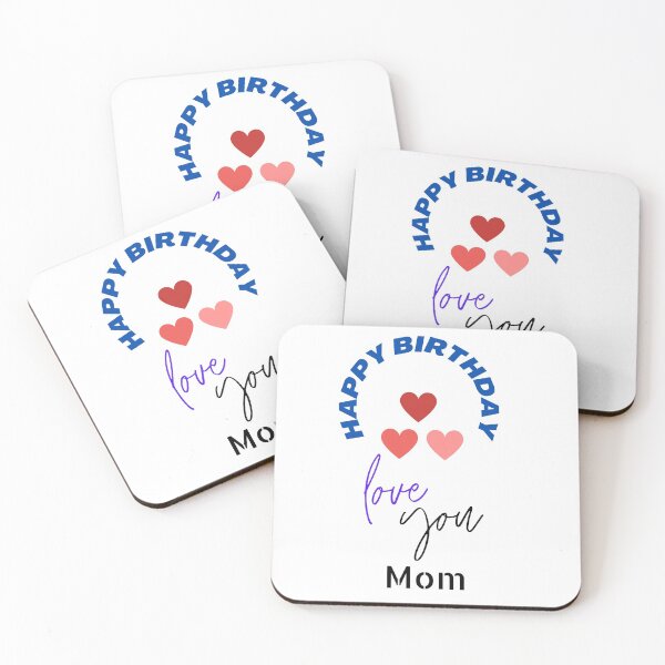 Item preview, Happy birthday mom  designed and sold by PureCanvas Co.