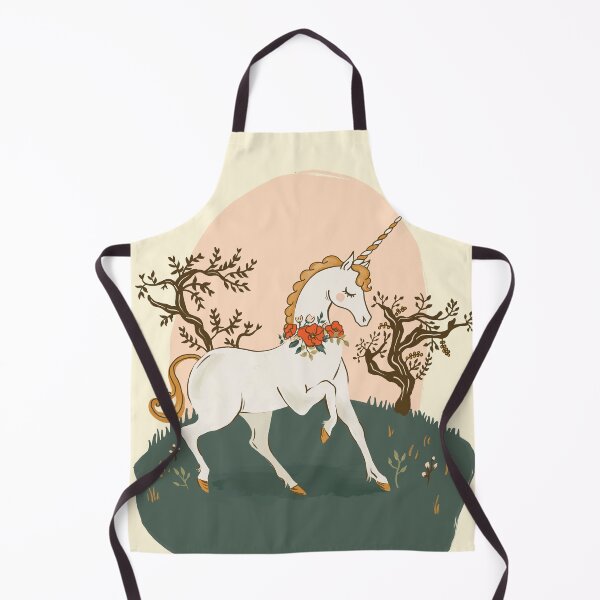 Item preview, Cute & Playful White Unicorn Prancing. Great Wall Art Idea For The Kids Room! designed and sold by The Whiskey Ginger Design Shop.