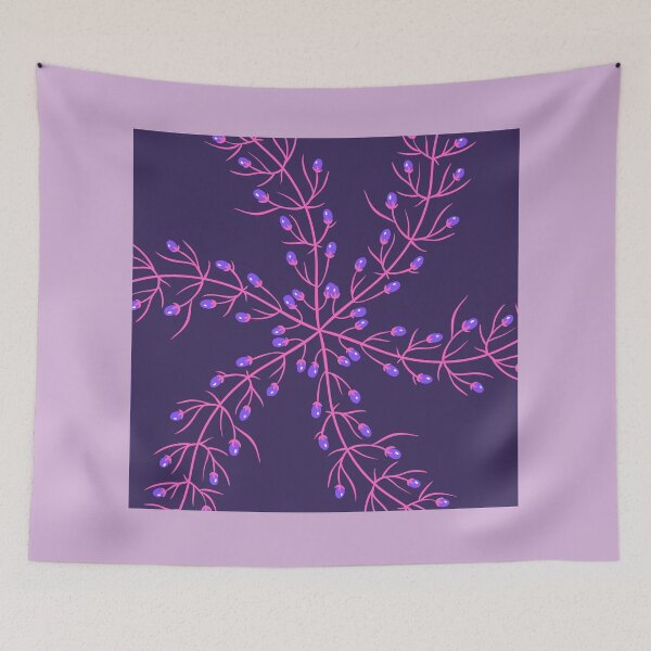Item preview, Berries on dark purple background designed and sold by Arimona.
