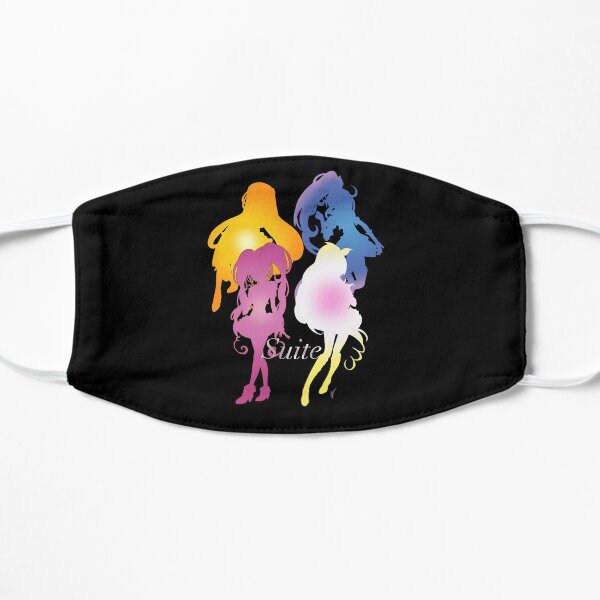 Suite Precure Silhouettes Flat Mask