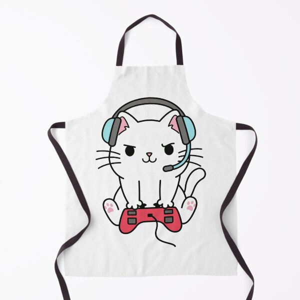 Item preview, Funny Gaming Cat - Cute cat designed and sold by erica1987.