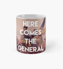 Taza clásica Aquí viene el general - George Washington