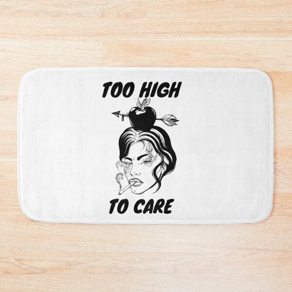 Item preview, TOO HIGH TO CARE | Smart Successful Stoner | We Are The Universe designed and sold by AlfaEcho.