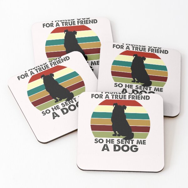 Item preview, I Asked God For A True Friend So He Sent Me A Dog, Funny Puppy Pet, Birthday Gift To GirlFriend designed and sold by Rassitni.