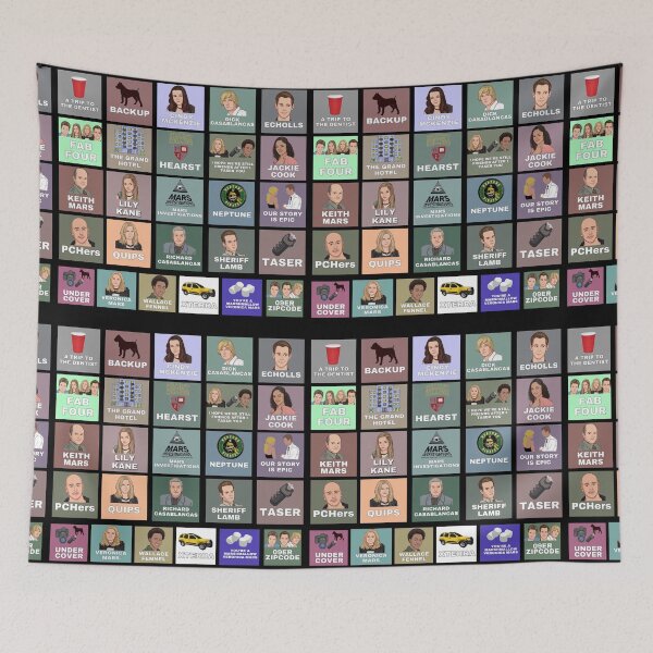Item preview, Veronica Mars alphabet  designed and sold by swanspirate520.