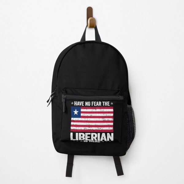 Item preview, Have No Fear The Liberian Is Here Liberia Flag Design designed and sold by JJDzignsShop.