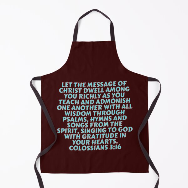 Item preview, Bible Verse Colossians 3:16 designed and sold by Prayingwarrior.