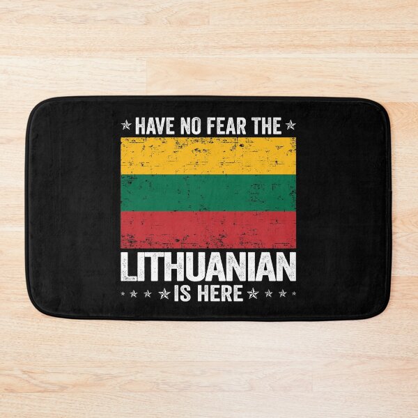 Item preview, Have No Fear The Lithuanian Is Here  Lithuania Flag Design designed and sold by JJDzignsShop.