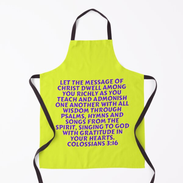 Item preview, Bible Verse Colossians 3:16 designed and sold by Prayingwarrior.
