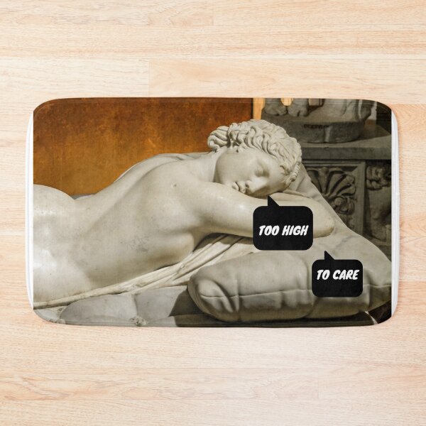 Item preview, TOO HIGH TO CARE | Smart Successful Stoner | We Are The Universe designed and sold by AlfaEcho.