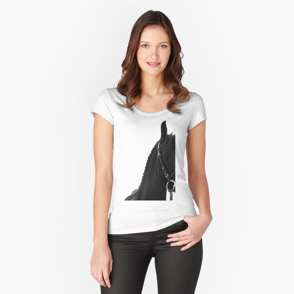 Item preview, Fitted Scoop T-Shirt designed and sold by tinaschofield.