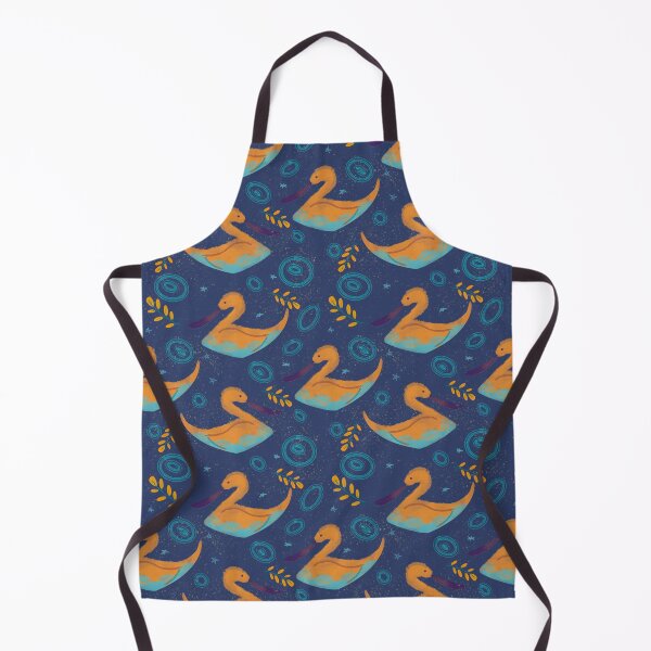Item preview, Orange. Ducks swimming on Blue lake designed and sold by Kryspy-Ink.