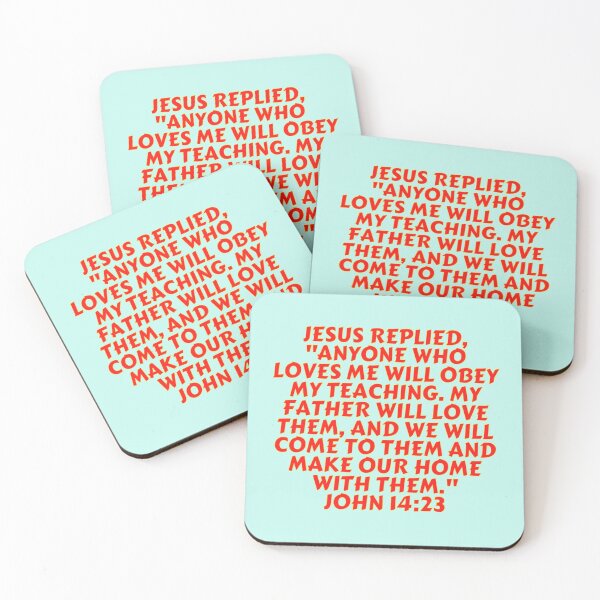Item preview, Bible Verse John 14:23 designed and sold by Prayingwarrior.