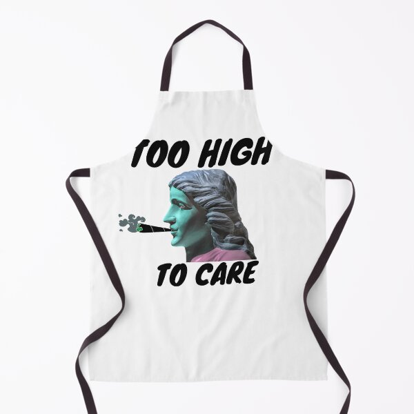 Item preview, TOO HIGH TO CARE | Smart Successful Stoner | We Are The Universe designed and sold by AlfaEcho.