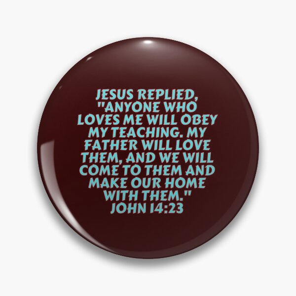 Item preview, Bible Verse John 14:23 designed and sold by Prayingwarrior.