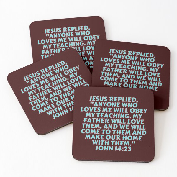 Item preview, Bible Verse John 14:23 designed and sold by Prayingwarrior.