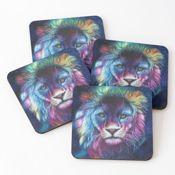Item preview, Colourful Lion designed and sold by Artbykayleighb.