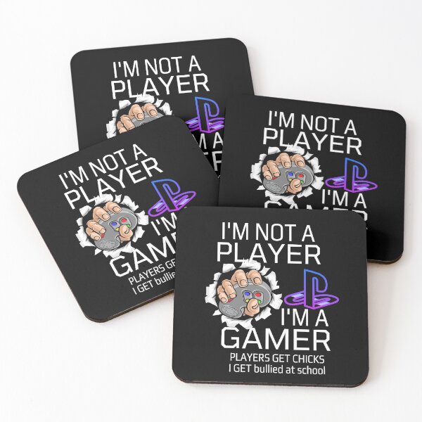 Item preview, Im Not A Player Im A Gamer Players Get Chicks I Get Bullied At School designed and sold by Martin-bivert.