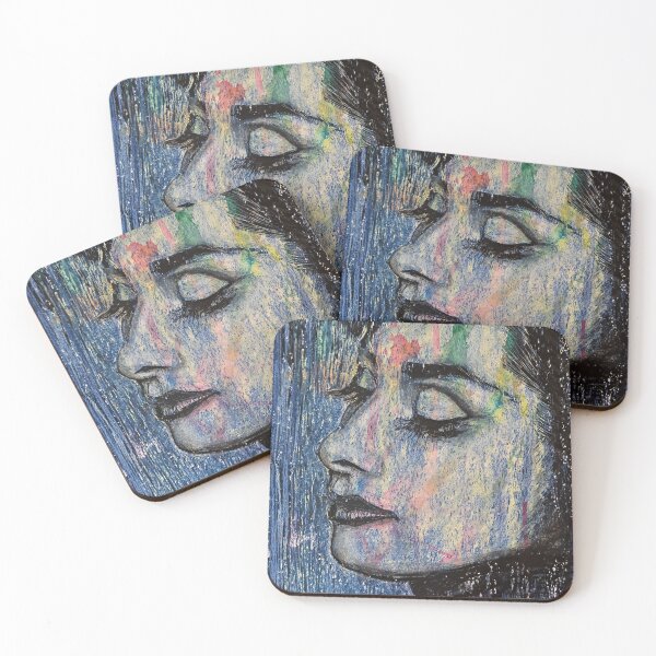 Item preview, Audrey Hepburn - Hand-Drawn Oil and Ink Portrait designed and sold by HRHildebrand.