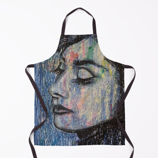Item preview, Audrey Hepburn - Hand-Drawn Oil and Ink Portrait designed and sold by HRHildebrand.