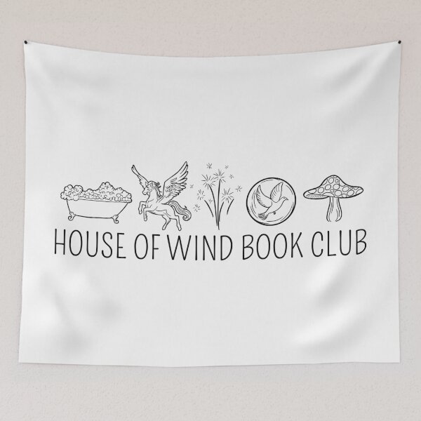 Item preview, House of Wind Book Club - Minimal designed and sold by simplyssketches.